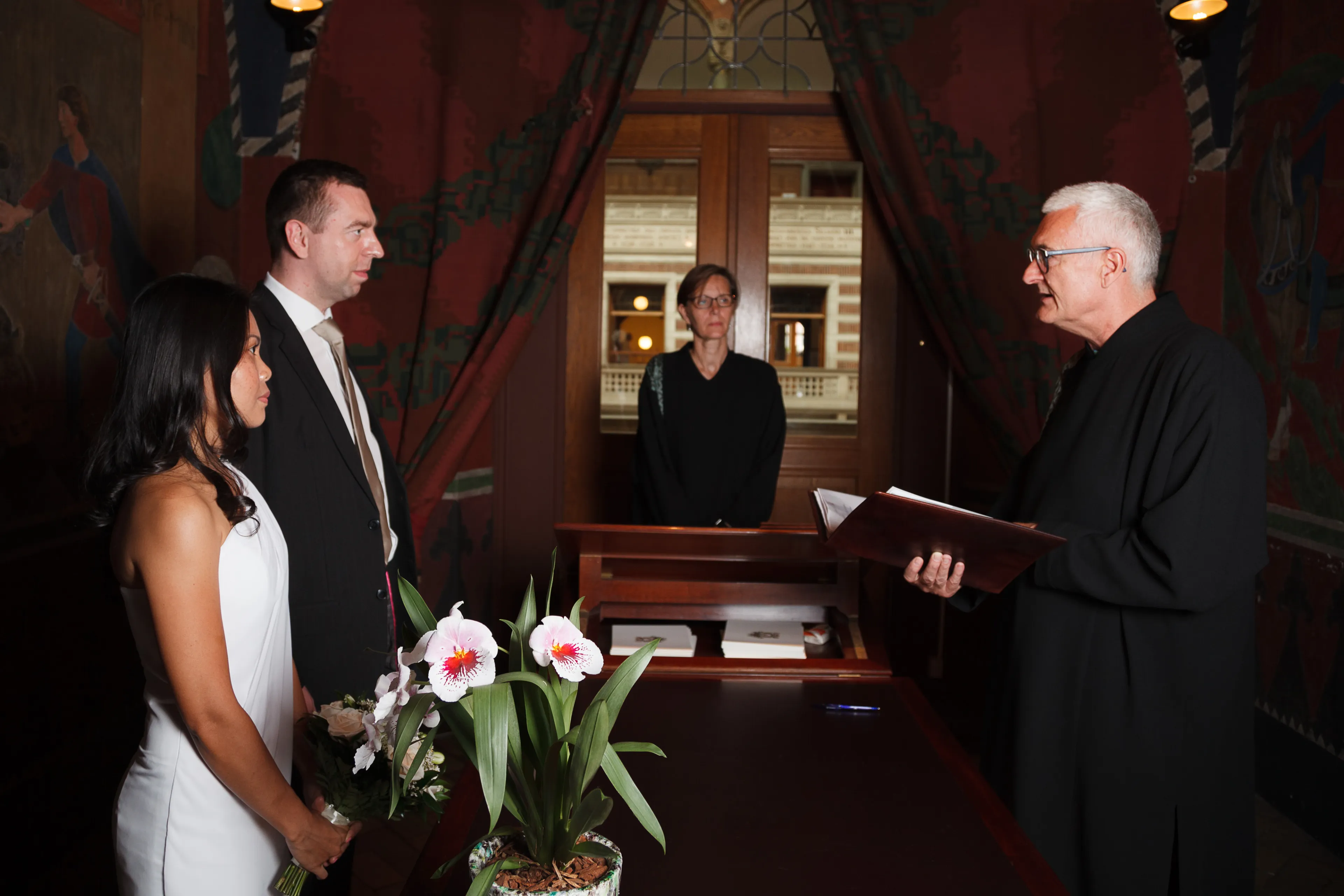 Гражданская церемония бракосочетания в Копенгагене